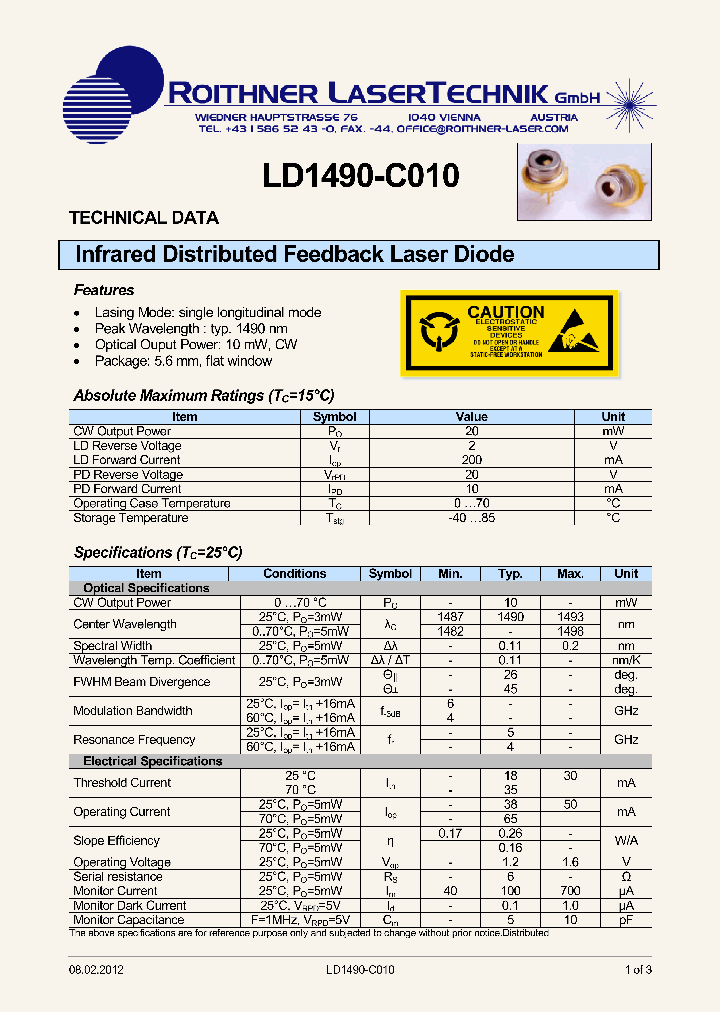 LD1490-C010_8363922.PDF Datasheet