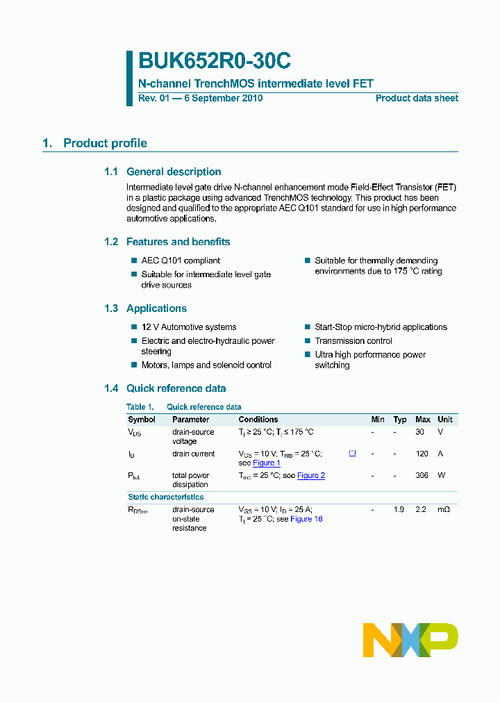 BUK652R0-30C_8365121.PDF Datasheet