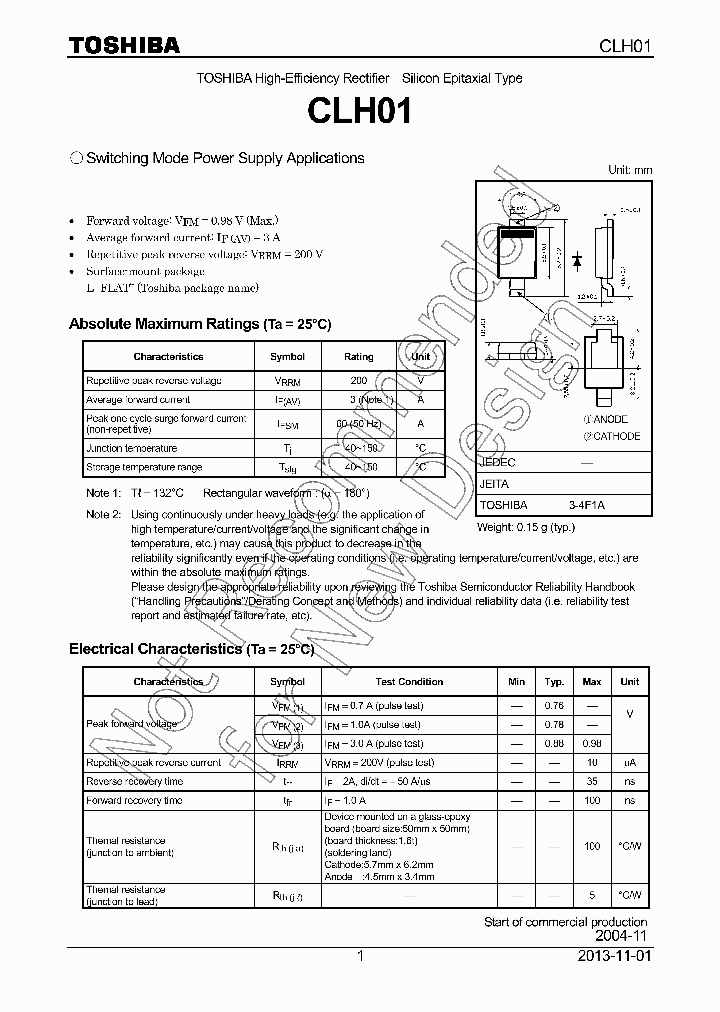 CLH01_8367013.PDF Datasheet