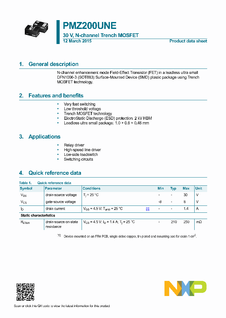 PMZ200UNE-15_8368134.PDF Datasheet