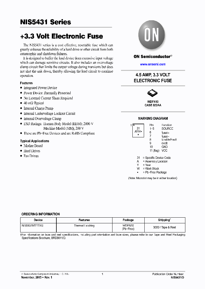 NIS5431MT1TXG_8369161.PDF Datasheet