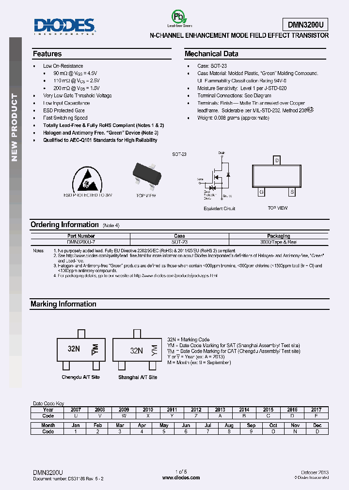 DMN3200U-15_8370298.PDF Datasheet