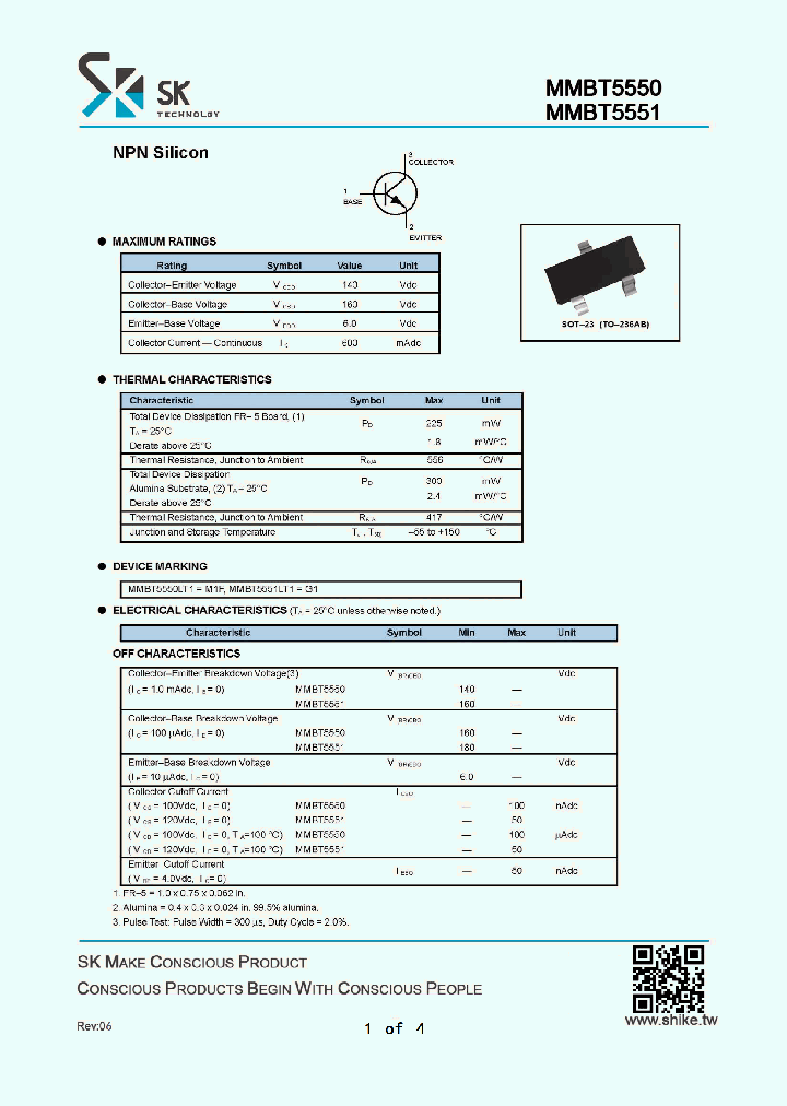 MMBT5550_8370401.PDF Datasheet