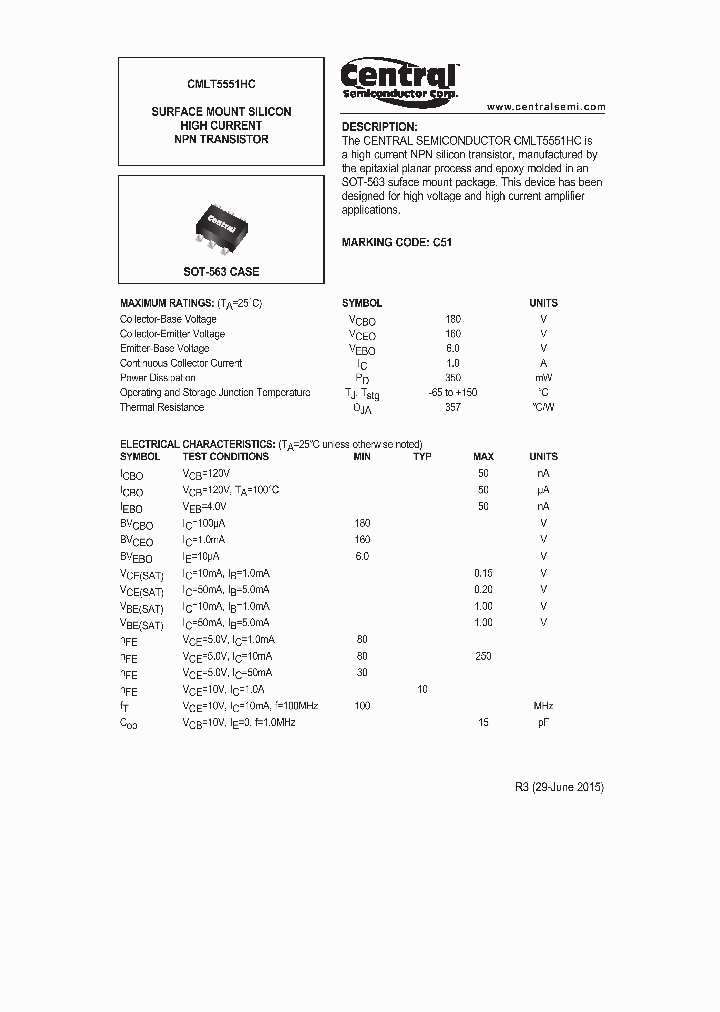 CMLT5551HC-15_8371628.PDF Datasheet