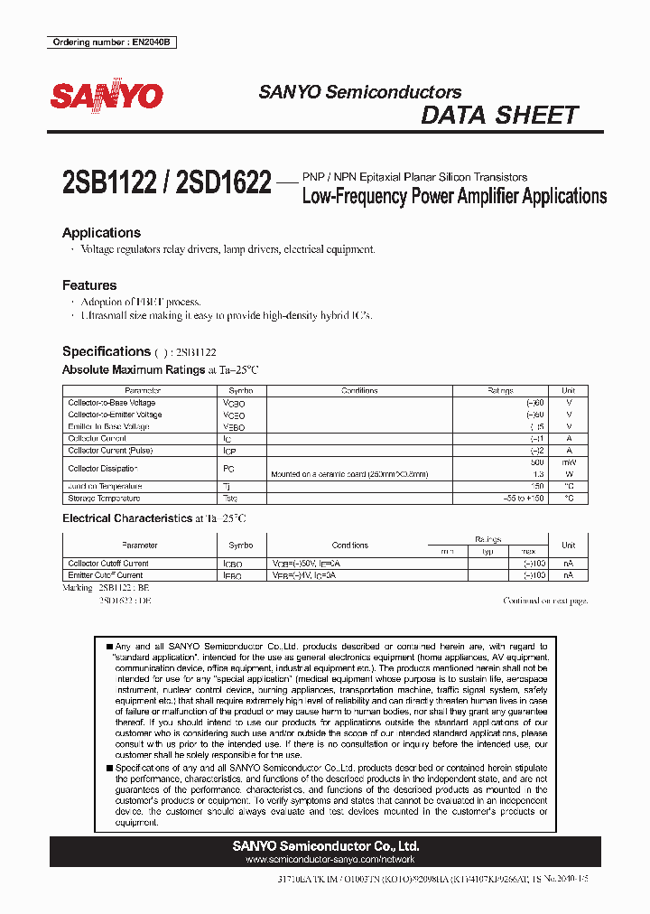 2SB1122_8375302.PDF Datasheet