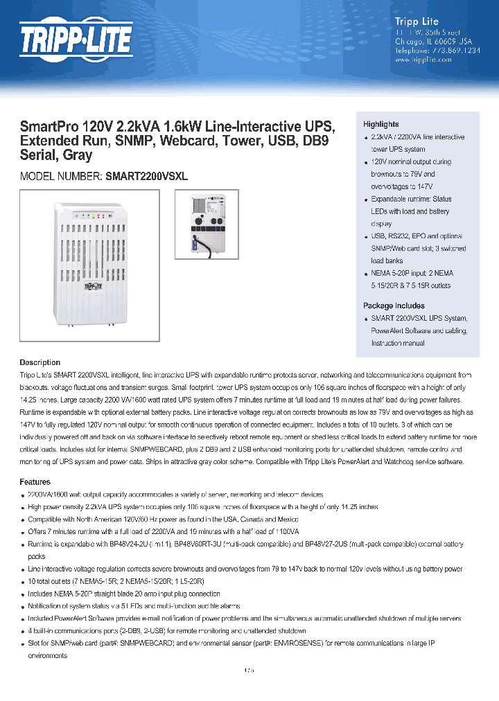 SMART2200VSXL-15_8377619.PDF Datasheet