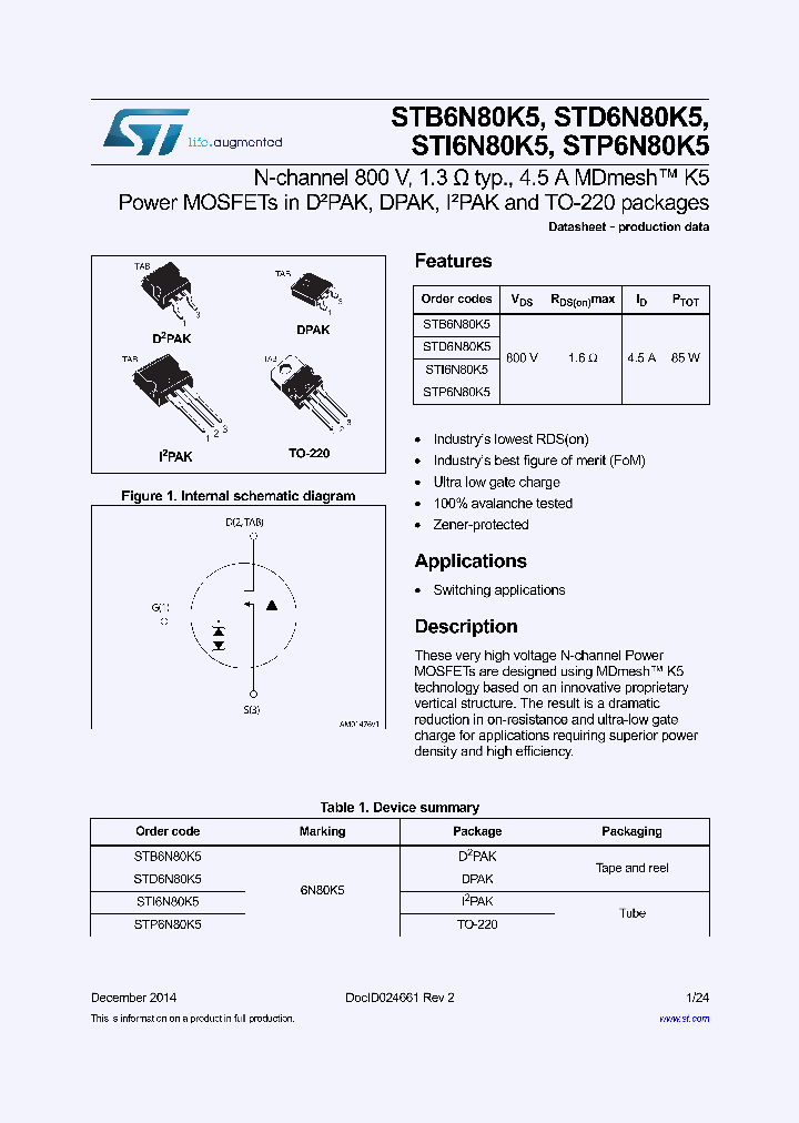 STI6N80K5_8379186.PDF Datasheet