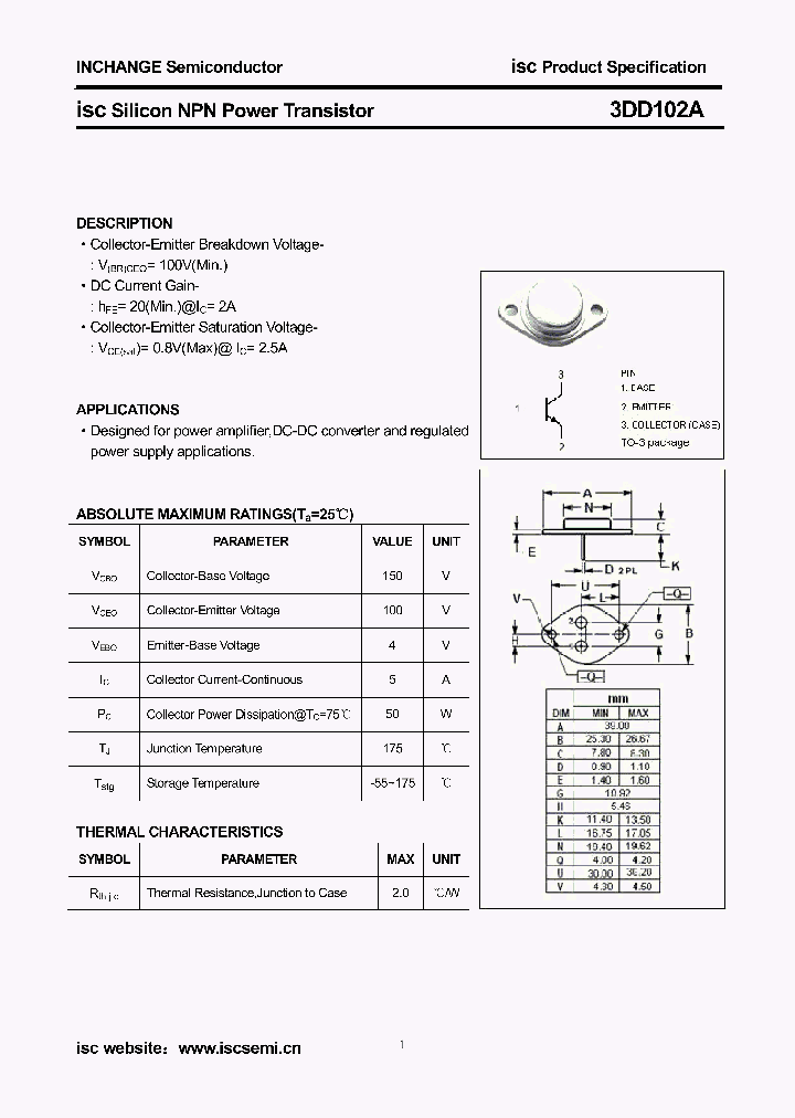 3DD102A_8382048.PDF Datasheet