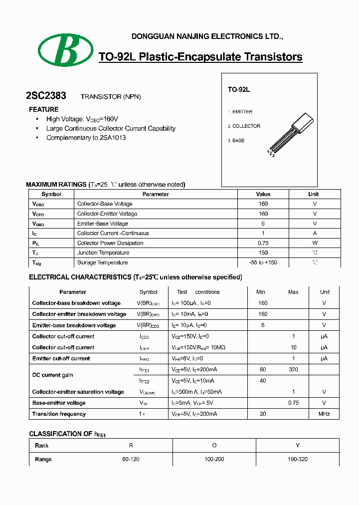 2SC2383_8384226.PDF Datasheet