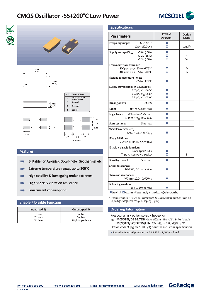 MCSO1ELWG_8385241.PDF Datasheet