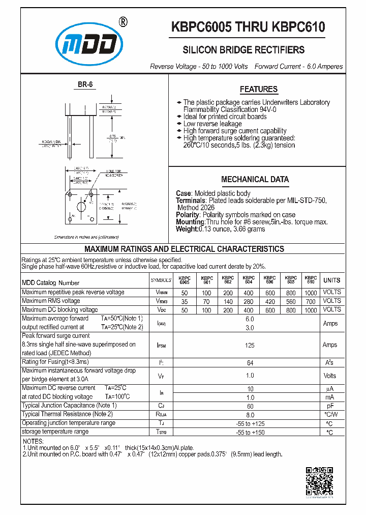 KBPC601_8386902.PDF Datasheet