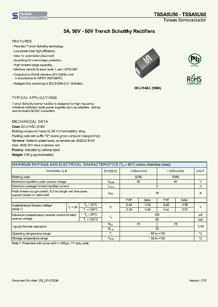 TSSA5U50_8387019.PDF Datasheet