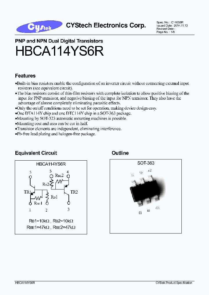 HBCA114YS6R_8387365.PDF Datasheet