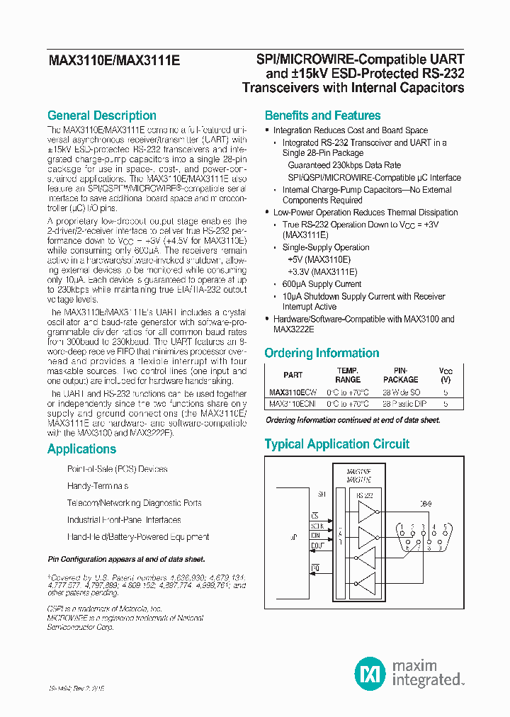 MAX3110ECNI_8390963.PDF Datasheet