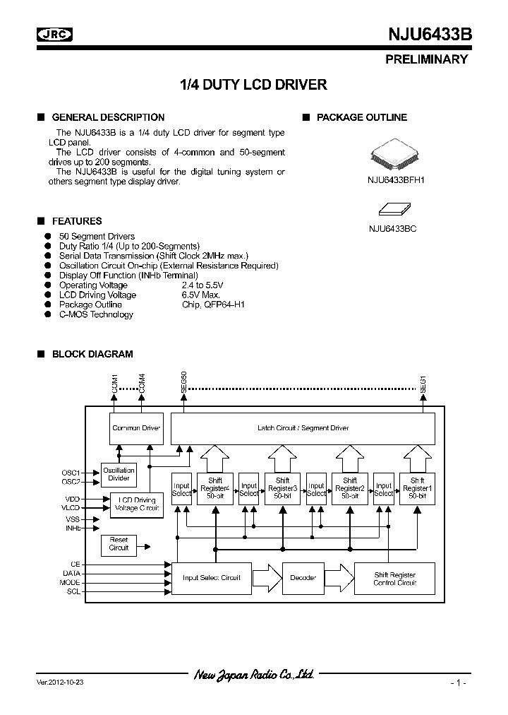 NJU6433BFH1_8394378.PDF Datasheet