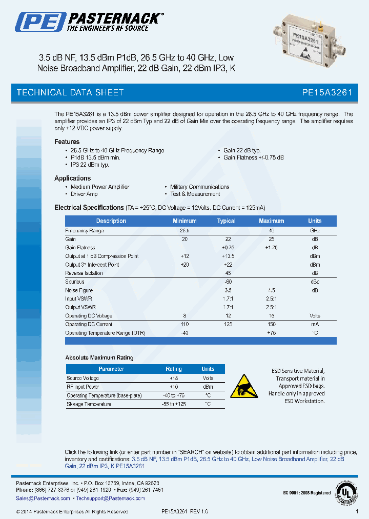 PE15A3261_8394996.PDF Datasheet