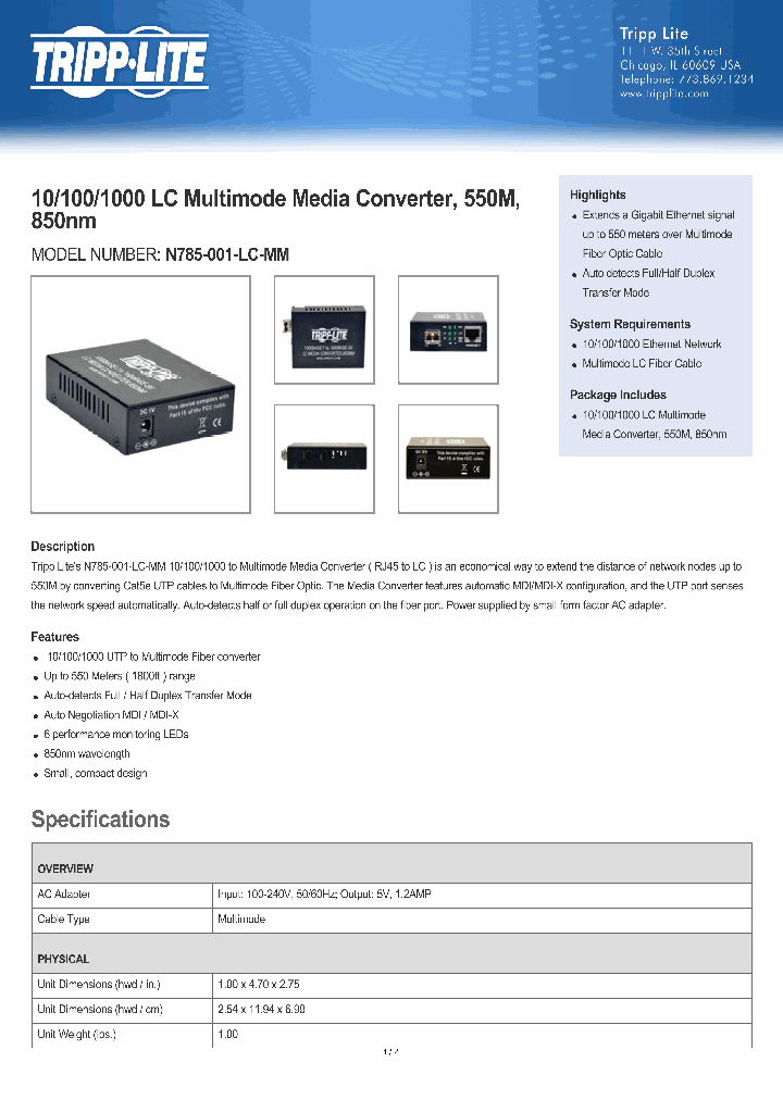 N785001LCMM_8395568.PDF Datasheet