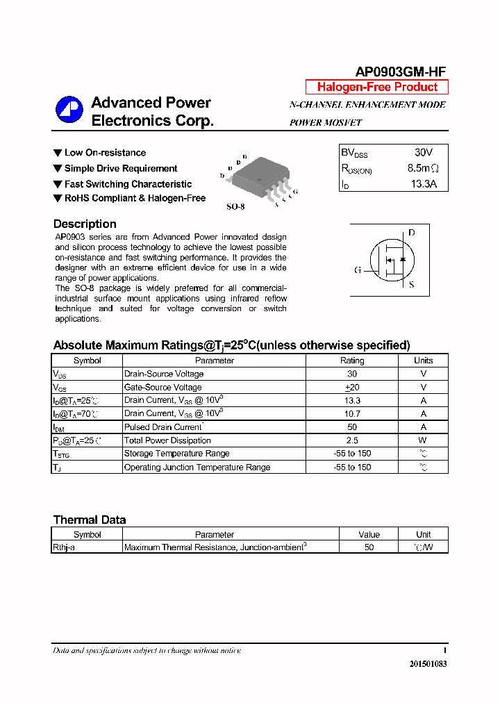 AP0903GM-HF-16_8395752.PDF Datasheet