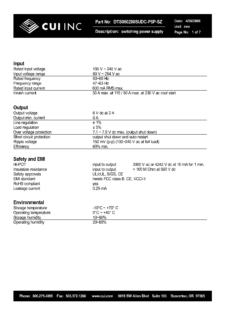 DTS060200SUDC-P5P-SZ_8395795.PDF Datasheet