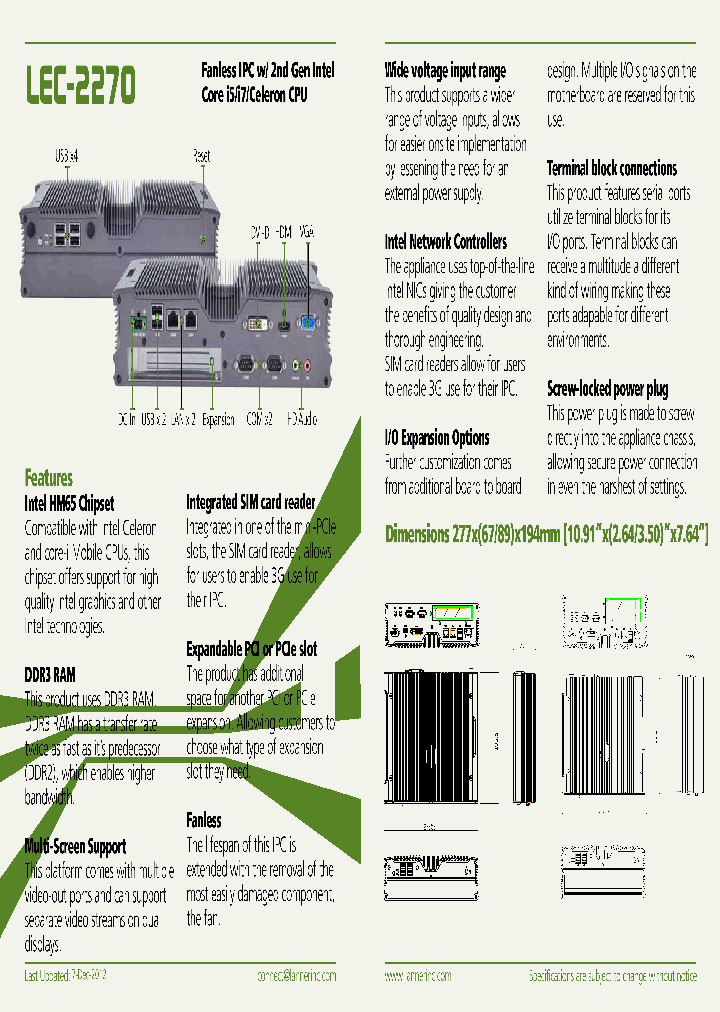 LEC-2270_8398270.PDF Datasheet