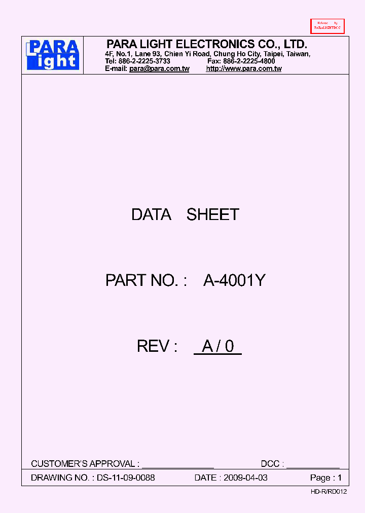 A-4001Y_8400840.PDF Datasheet