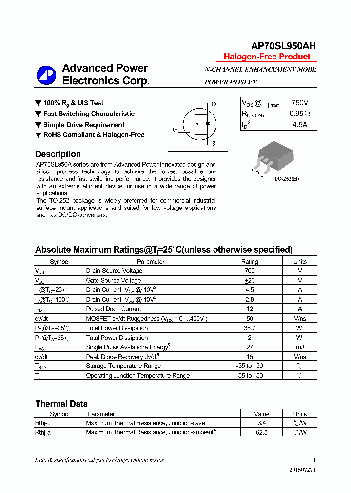 AP70SL950AH_8401316.PDF Datasheet