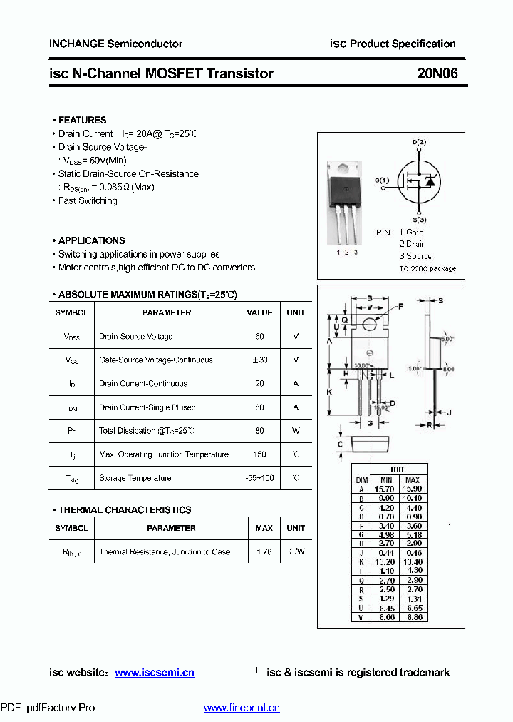 20N06_8408279.PDF Datasheet