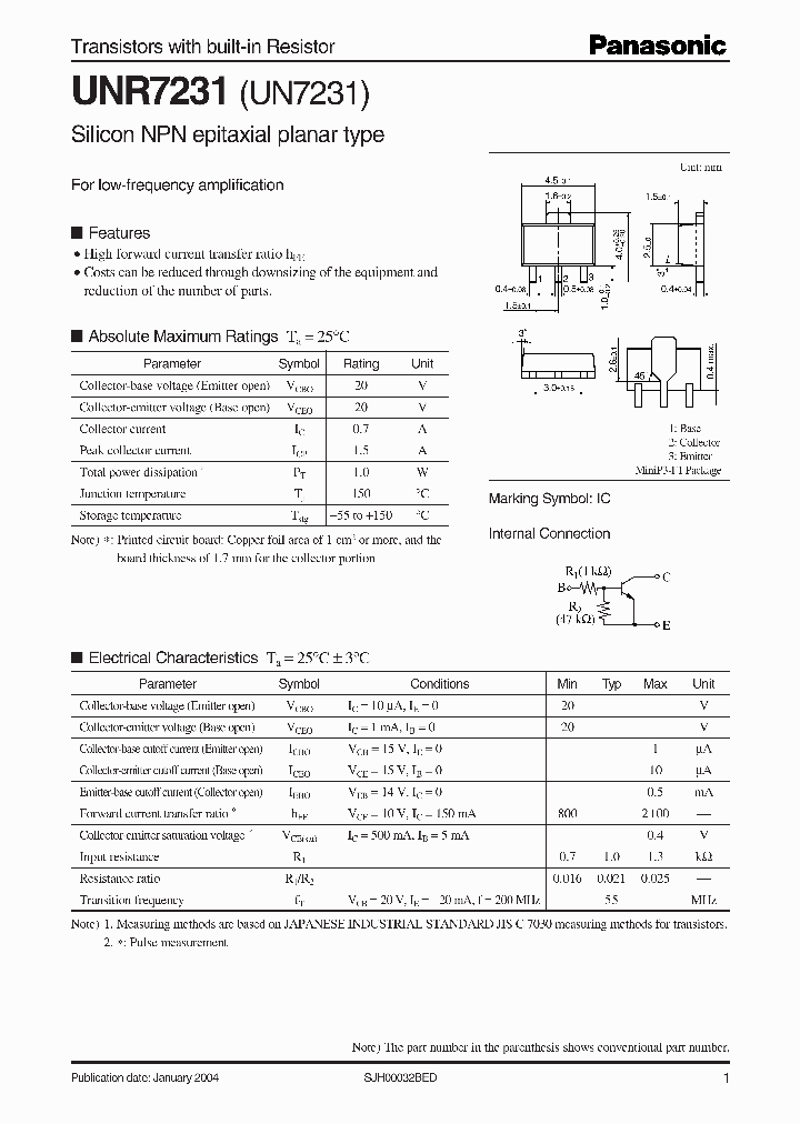 UN7231_8408680.PDF Datasheet