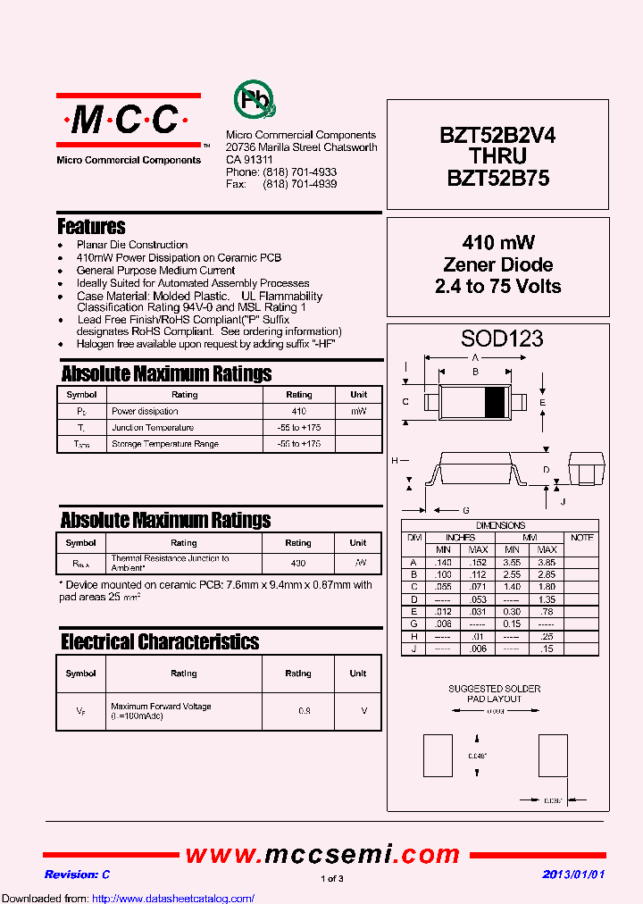 BZT52B6V2_8412605.PDF Datasheet