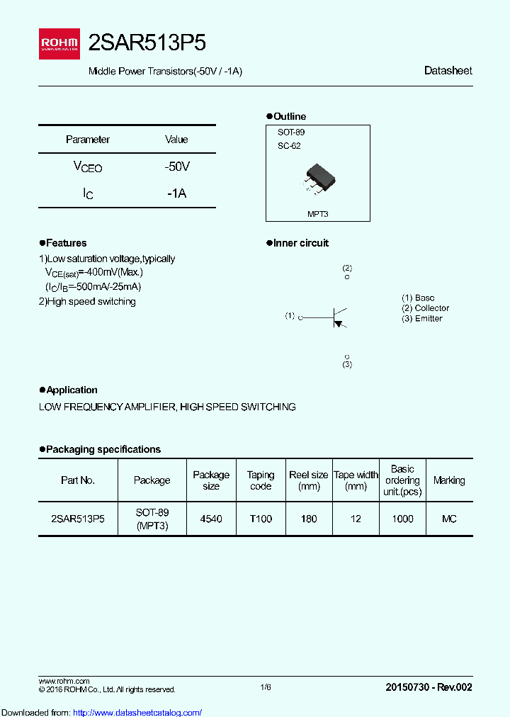 2SAR513P5T100_8415627.PDF Datasheet