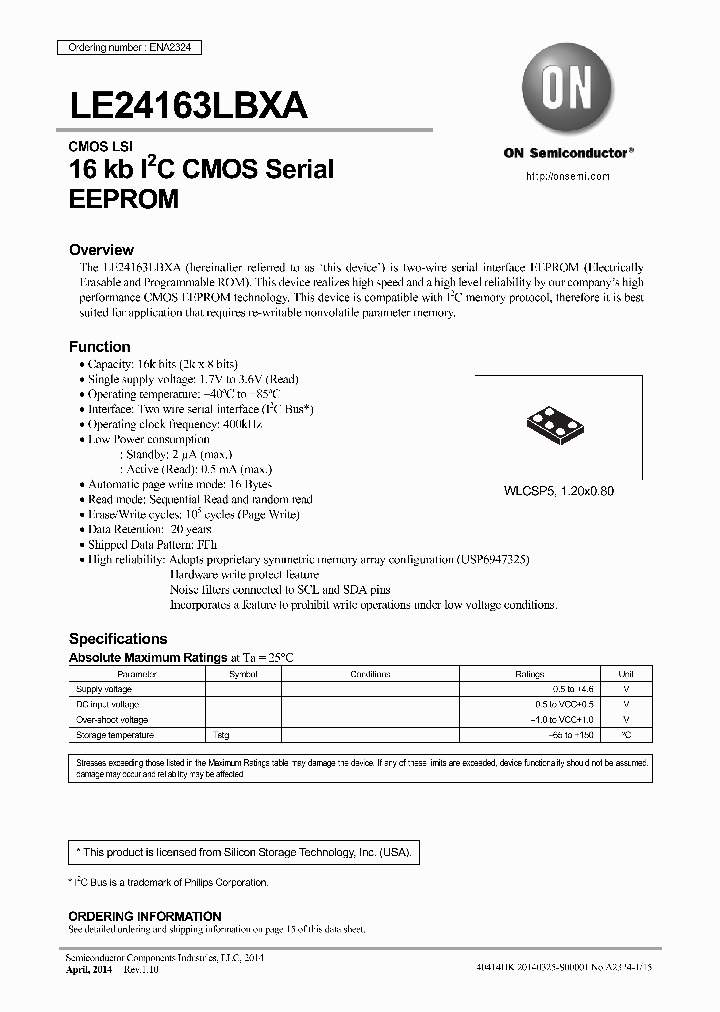 LE24163LBXA_8431121.PDF Datasheet