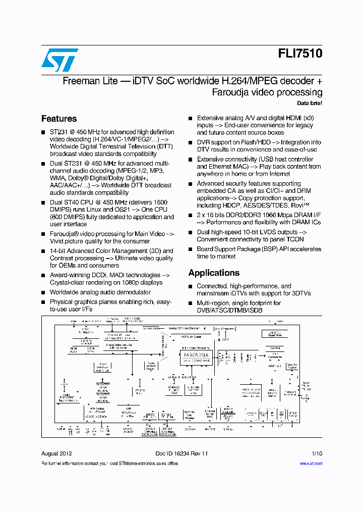 FLI7510_8432824.PDF Datasheet