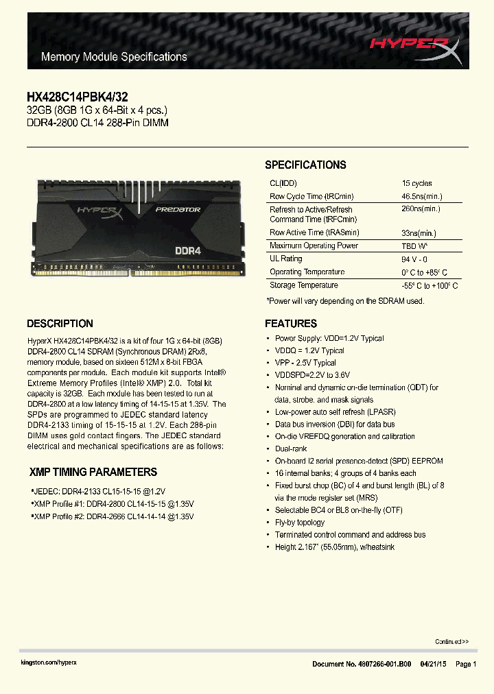 HX428C14PBK4-32_8435178.PDF Datasheet