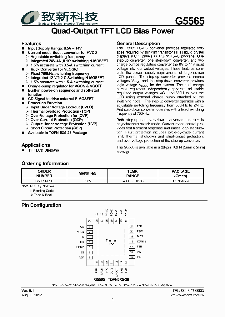 G5565_8436533.PDF Datasheet