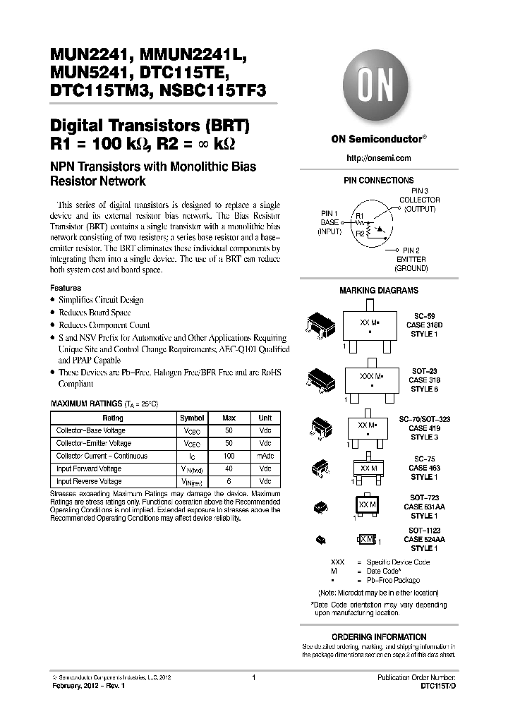 DTC115TM3_8447124.PDF Datasheet