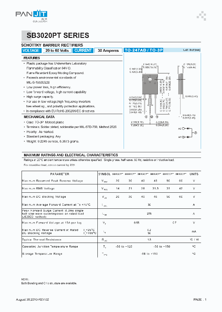 SB3045PT_8450112.PDF Datasheet