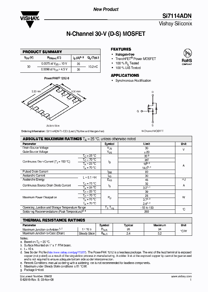 SI7114AD_8453307.PDF Datasheet