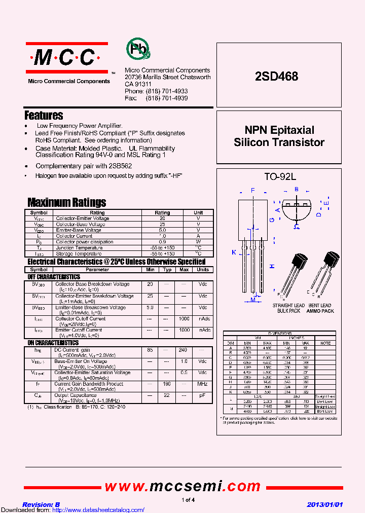 2SD468-B_8455799.PDF Datasheet