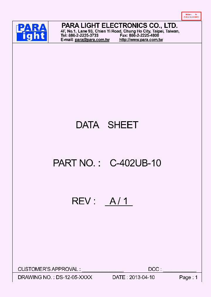 C-402UB-10_8464881.PDF Datasheet