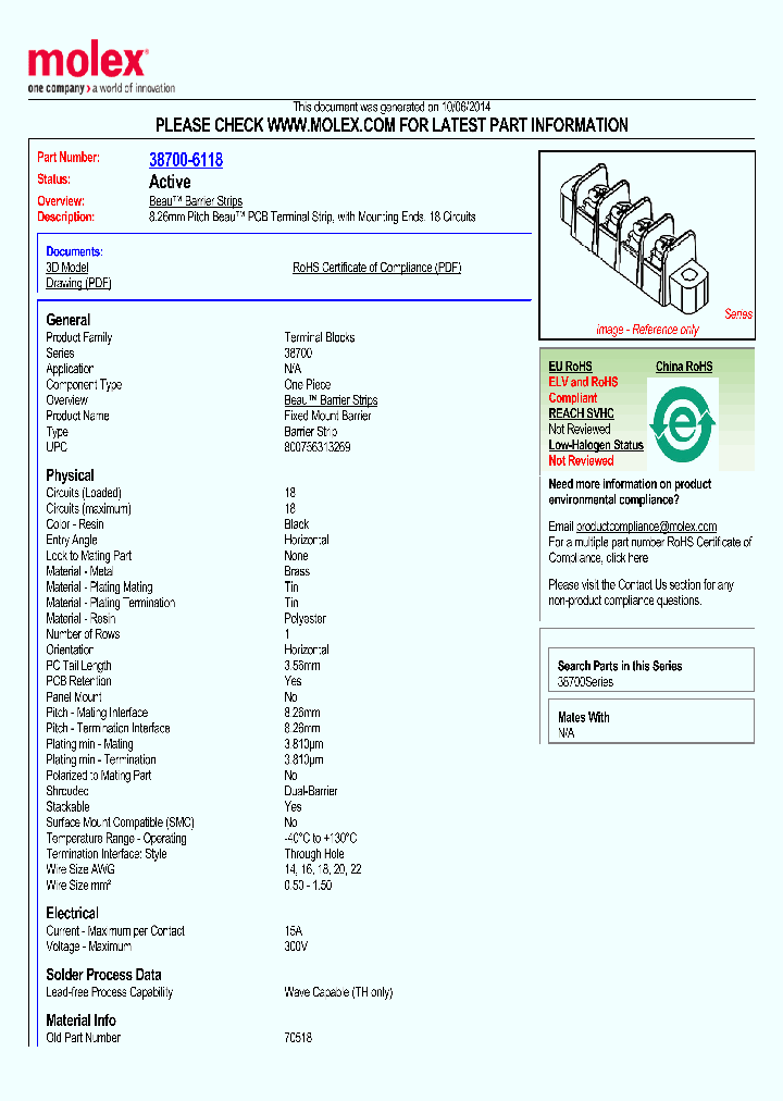 38700-6118_8466638.PDF Datasheet