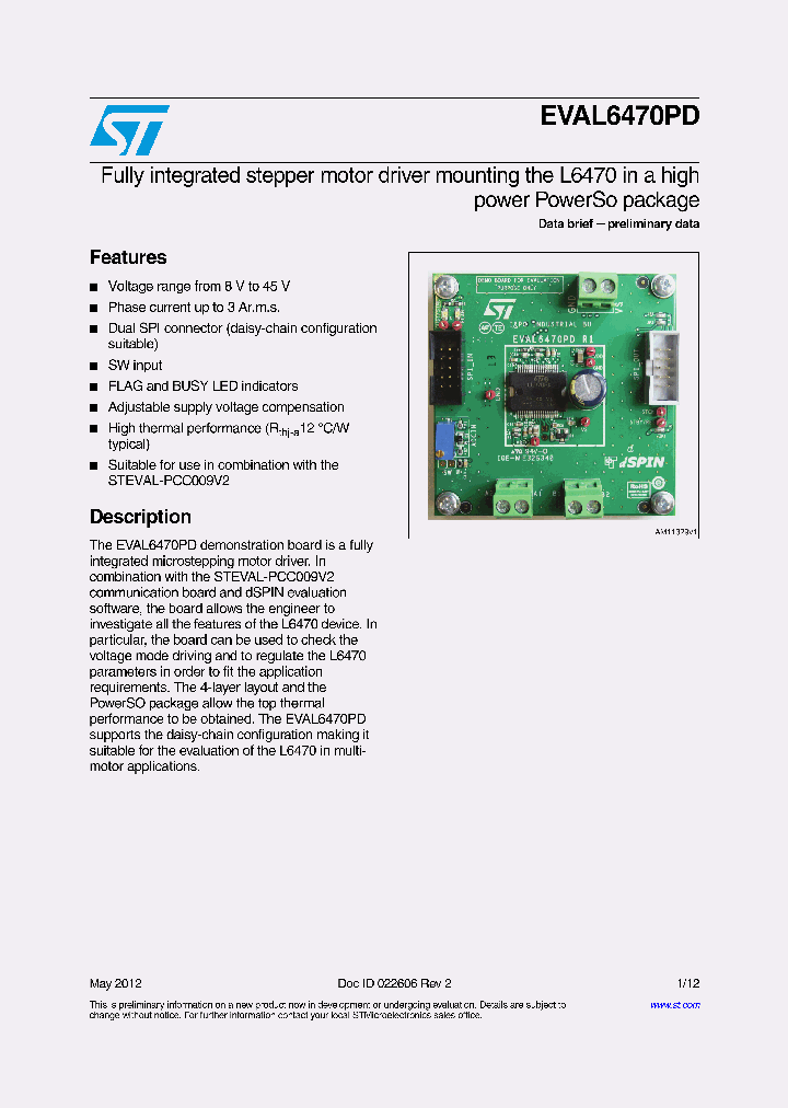 EVAL6470PD_8470162.PDF Datasheet