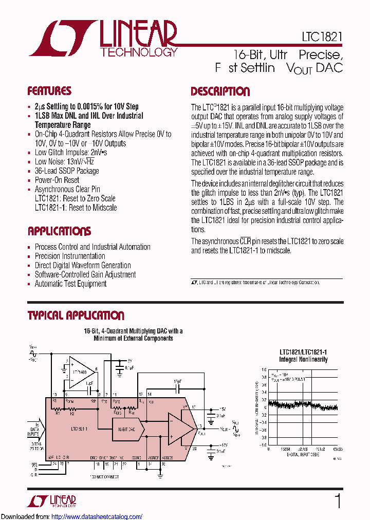 LTC1821-1BCGWTRPBF_8476536.PDF Datasheet