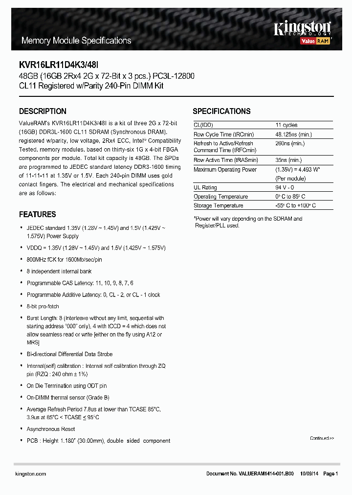 KVR16LR11D4K3-48I_8481298.PDF Datasheet