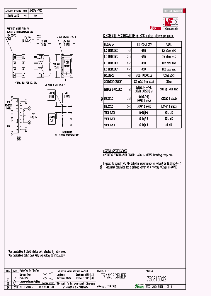 750813002_8483214.PDF Datasheet