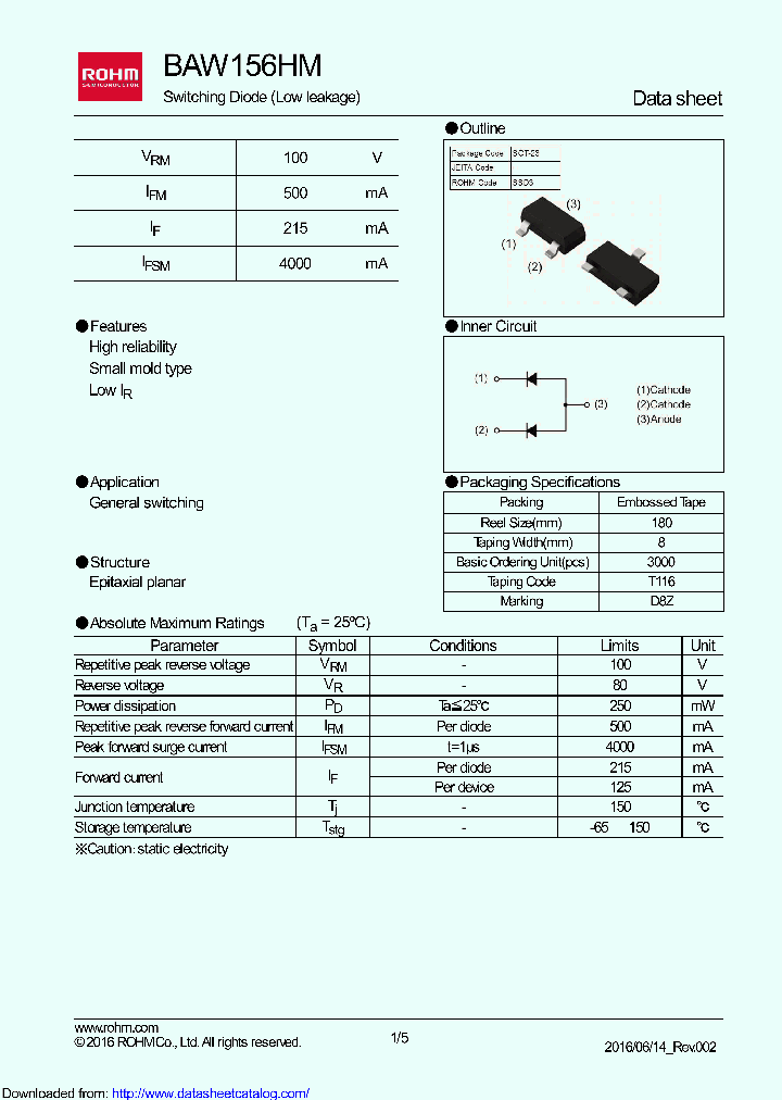 BAW156HM_8485170.PDF Datasheet