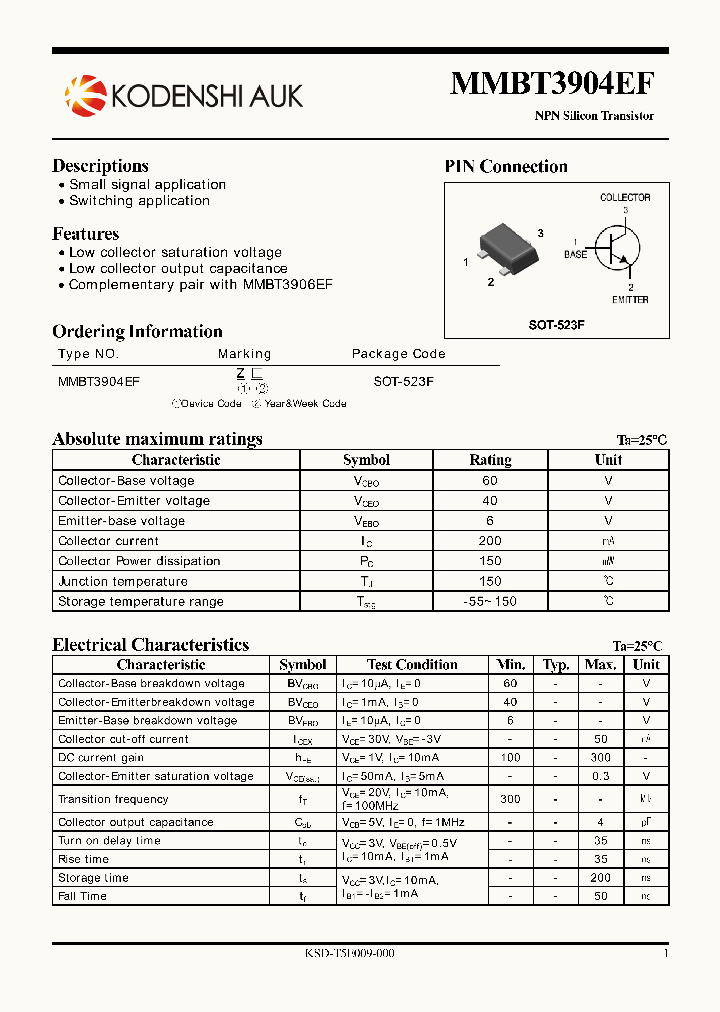 MMBT3904EF_8488084.PDF Datasheet