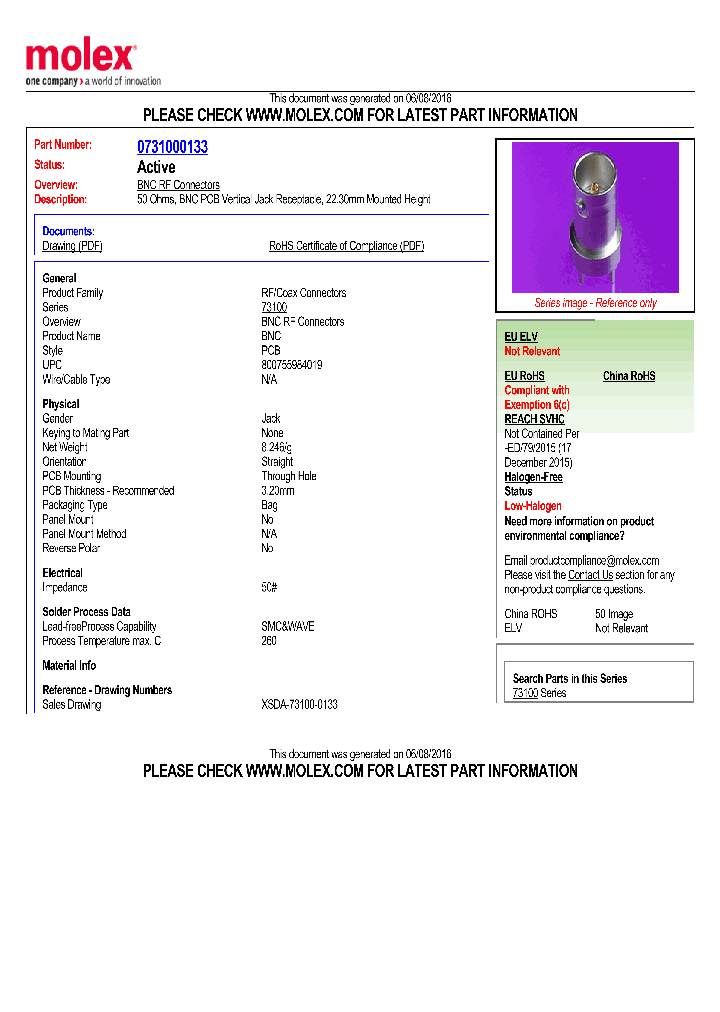 0731000133_8488489.PDF Datasheet