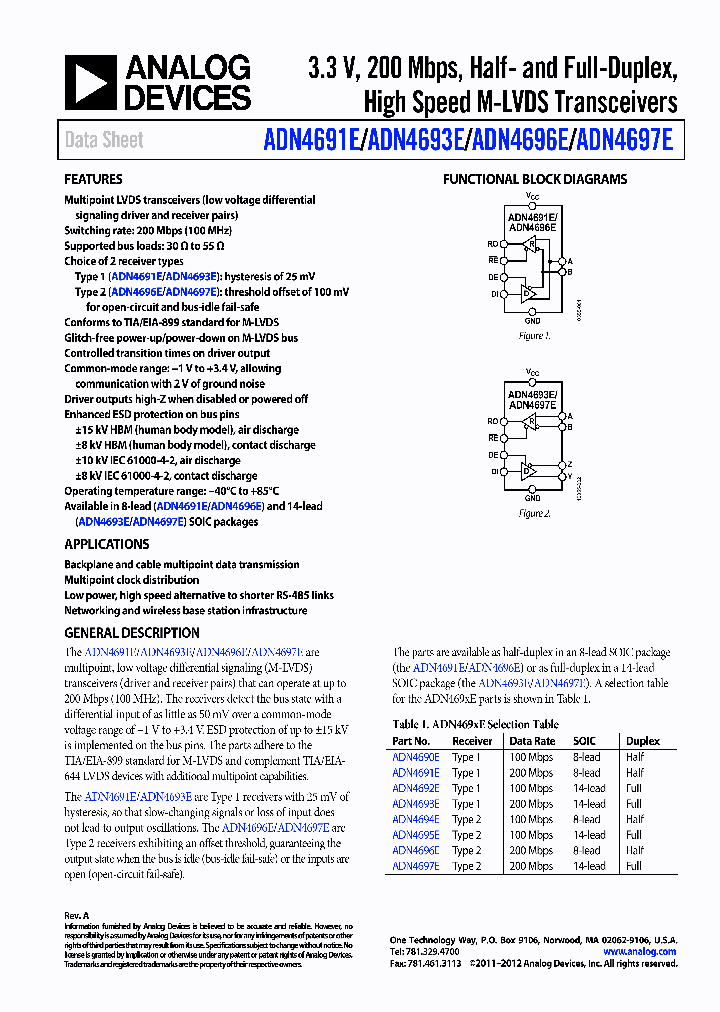 ADN4697E_8503485.PDF Datasheet