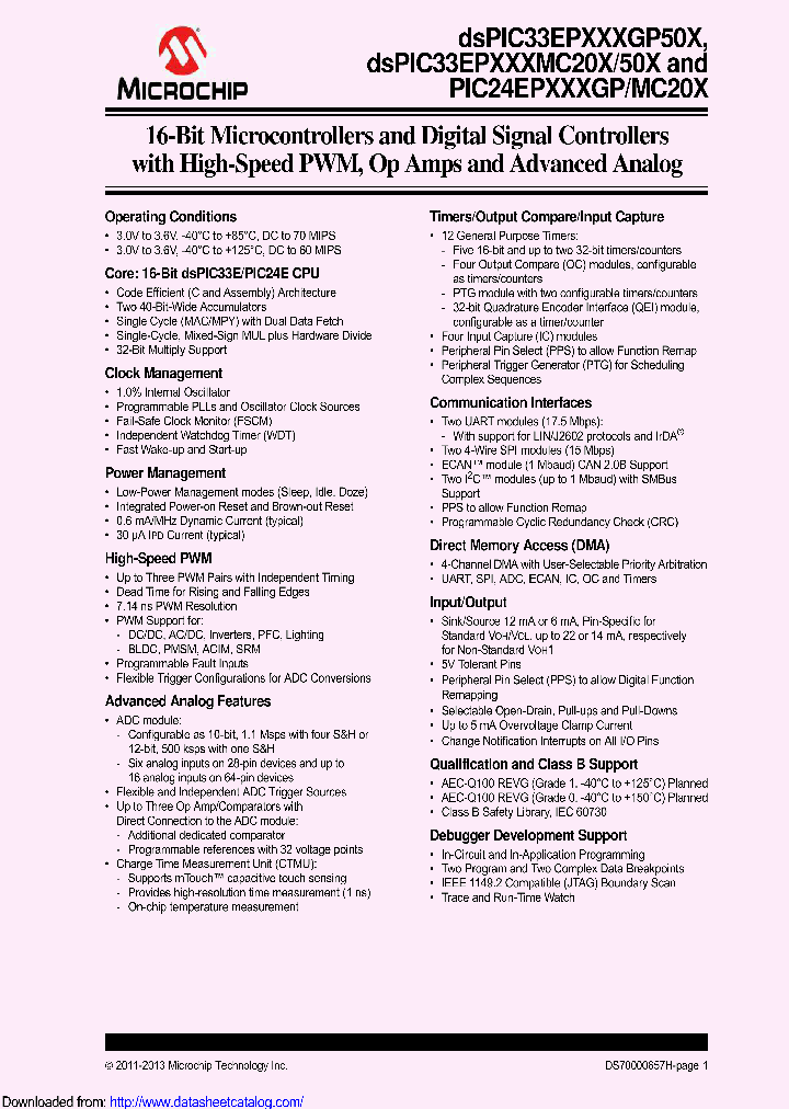 DSPIC33EP64MC202_8503807.PDF Datasheet