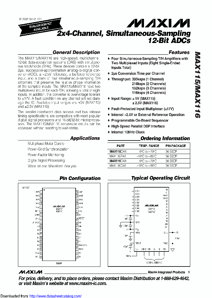 MAX116XXSPIMB_8509332.PDF Datasheet